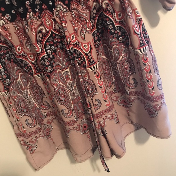 I. Joah Paisley and Floral Romper - Picture 3 of 9